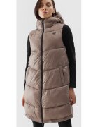4F Vesta dama - Poliester - Bej -