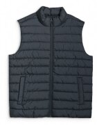 4F Vesta sport barbati neagra - sintetic - guler inalt