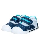 4Kids Pantofiori stil tenisi - baieti - din piele naturala - 052V