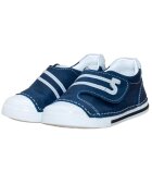 4Kids Pantofiori stil tenisi - cu scai - piele naturala - 065B