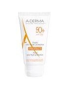 A-Derma Fluid pentru protectie solara cu SPF 50+ - 40 ml