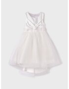 Abel  Lula Rochie midi evazata - Alb