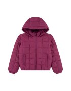 Abercrombie & Fitch Geaca cu model si fermoar - Violet pruna