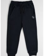 Abercrombie & Fitch Pantaloni de trening cu talie elastica si ajustabila - Negru