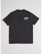 Abercrombie & Fitch Tricou cu imprimeu text contrastant pe spate - Gri antracit