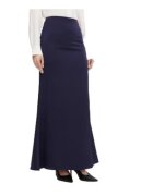 Access fashion Fusta dama poliester - bleumarin