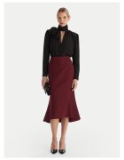 Access fashion Fusta Midi - bordo