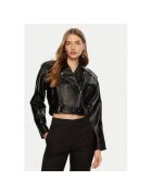 Access fashion Geaca dama - 304991257 - Piele naturala - Negru - Negru