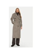 Access fashion Palton dama - 304991202 - Poliester - Gri - Gri