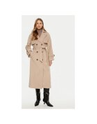 Access fashion Palton dama - 304991219 - Poliester - Bej - Bej