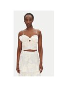 Access fashion Top dama 53-2120 - Poliester - Ecru - Ecru