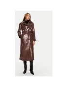 Access fashion Trench dama - 304991226 - Piele ecologica - Maro - Maro