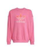 adidas Bluza de trening cu decolteu la baza gatului si imprimeu logo regular fit