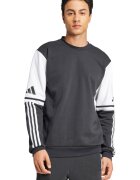 adidas Bluza sport barbati Squadra 25 - gri - bumbac si poliester reciclat - croiala regulata -