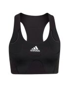 adidas Bustiera sport poliester/elastan - negru -