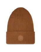 adidas by Stella McCartney Caciula cu nervuri si logo - maro caramel