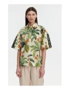 adidas Camasa lejera cu cu maneca scurta si imprimeu floral