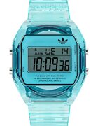 adidas Ceas barbatesc AOST24065 - digital - albastru - curea din rasina - 36x10mm