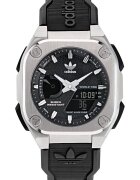 adidas Ceas barbatesc CITY TECH ONE - inox - quartz - 10 ATM - argintiu/negru