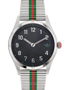 adidas Ceas barbatesc Code Four - argintiu - curea inox - rezistenta la apa 5 ATM