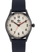 adidas Ceas barbatesc Code Four - mecanism Quartz - curea silicon neagra - carcasa inox - 42mm