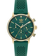 adidas Ceas barbatesc CODE ONE CHRONO - inox - 40x10mm - verde - curea silicon - rezistenta apa 5 ATM