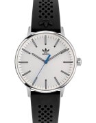 adidas Ceas barbatesc CODE ONE - curea silicon negru - carcasa inox argintie - diametru 38mm - rezistenta la apa 5 ATM