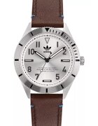 adidas Ceas barbatesc - inox/silicon - 41x8 mm - argintiu/maro
