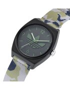 adidas Ceas barbati - Project Two - Quartz - Rasina/Sintetic - Rezistenta la apa 5 ATM
