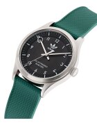 adidas Ceas unisex PROJECT ONE SST - argintiu - curea verde - mecanism Quartz