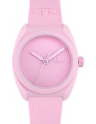 adidas Ceas unisex Project Three - ceramica - roz - 42mm - curea silicon