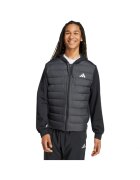 adidas Geaca barbati Essentials Climawarm Hybrid Down - cu gluga - negru - material calduros -
