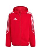 adidas Hanorac copii - Poliester - Rosu