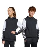 adidas Hanorac copii Squadra 25 - negru - bumbac - cu buzunare cu fermoar