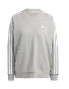 adidas Hanorac fara gluga Essentials - Bumbac - Gri
