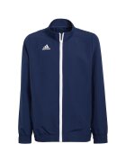 adidas Hanorac pentru copii Entrada 22 Jacheta de prezentare bleumarin H57482` - Bleumarin