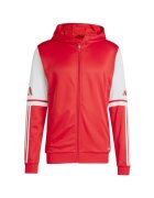 adidas Hanorac sport barbati Squadra 2 - culoare rosu - material poliester respirabil -