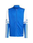 adidas Hanorac sport copii - Poliester - Albastru/Alb