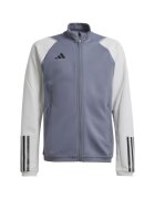 adidas Hanorac sport copii - Poliester - Gri