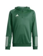 adidas Hanorac sport copii Tiro 23 - poliester - verde/alb
