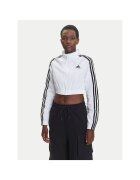 adidas Hanorac sport dama alb - material respirabil