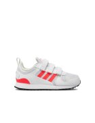 adidas i unisex Zx 700 Hd - piele ecologica - alb/rosu -
