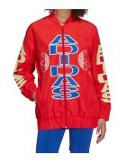 adidas Jacheta cu imprimeu logo supradimensionat -
