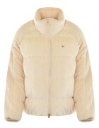 adidas Jacheta - Original S Down Puffer Gu1777 - Crem - Confortabil - Calitate Superioara - Inchidere Cu Fermoar - Guler Inalt