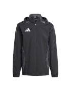 adidas Jacheta tiro 24 all-weather - Poliester - Negru - Negru