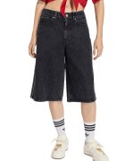 adidas Originals Bl.ugi scurti cu croiala ampla si benzi contrastante - Negru stins