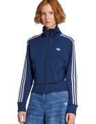 adidas Originals Bluza de trening cu fermoar Firebird - Alb/Bleumarin