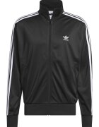 adidas Originals Bluza de trening cu fermoar si guler inalt Firebird - Negru/Alb optic