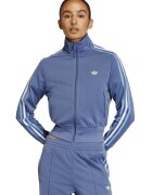 adidas Originals Bluza de trening cu fermoar si logo Classic - Alb/Albastru prafuit/Albastru deschis