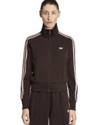 adidas Originals Bluza de trening cu fermoar si logo Classic - Maro inchis/Roz pal